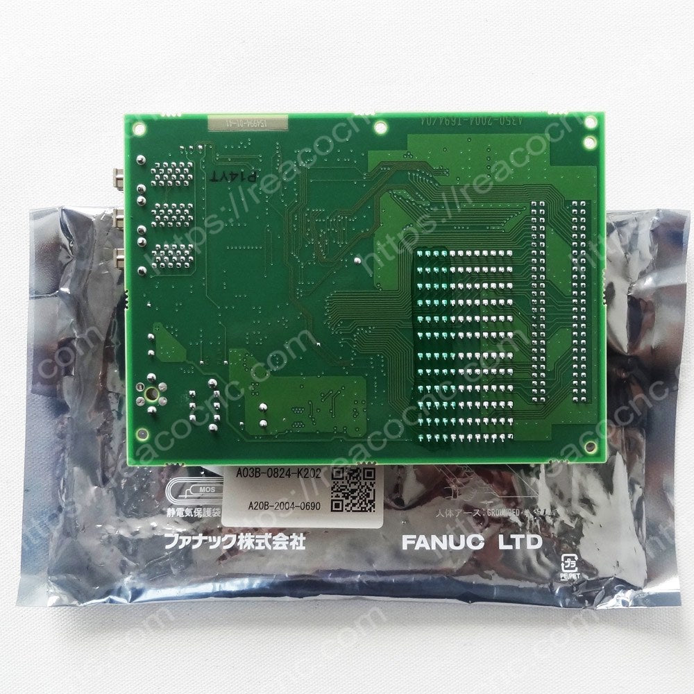 Back view of FANUC A20B-2004-0690 IO Board - Buy/Repair unit A20B20040690