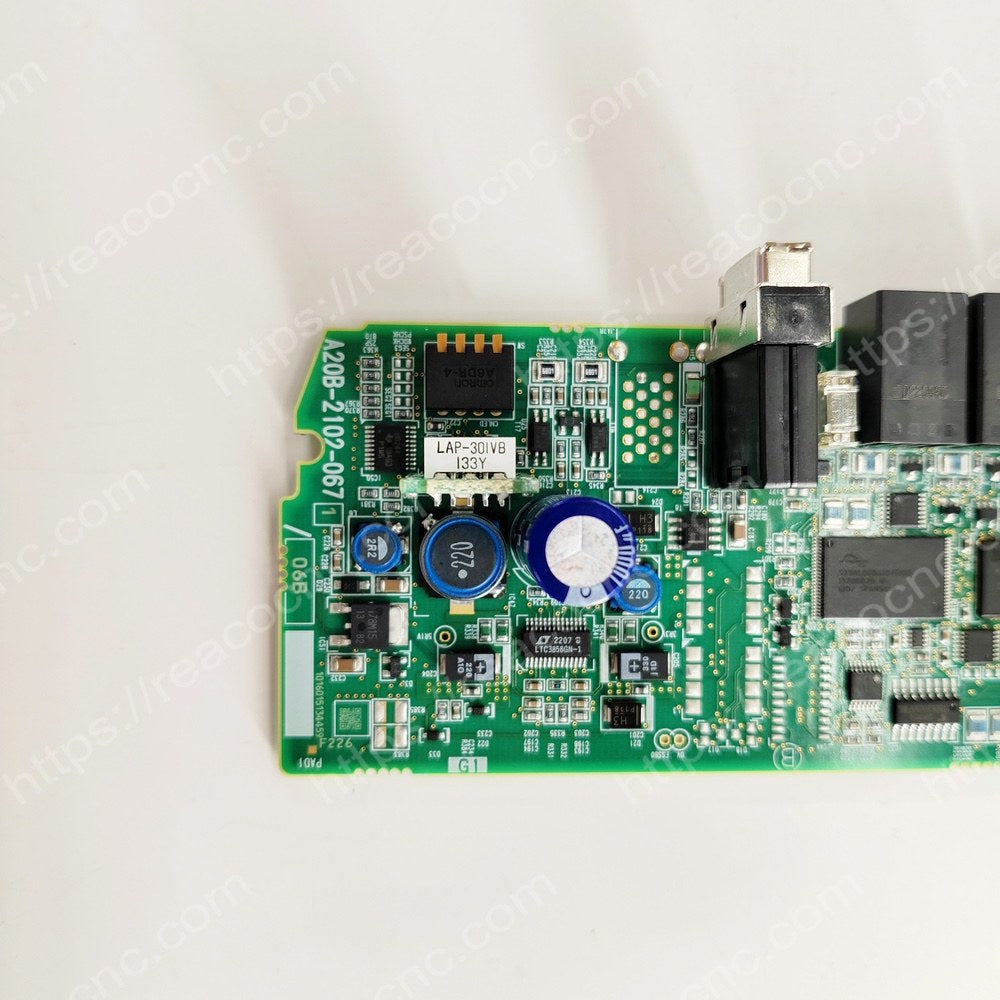 Buy or Repair FANUC A20B-2102-0671 Driver Side Board – model number label