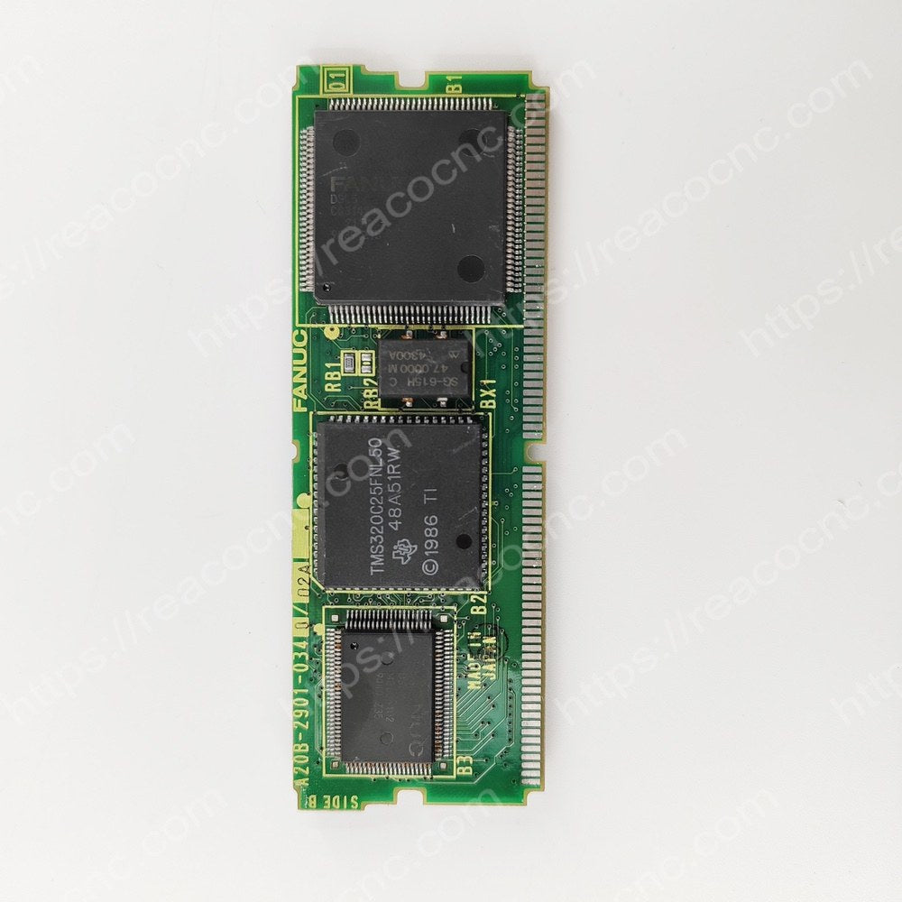 Buy FANUC A20B-2901-0340 Old System Circuit Board / Small Card - Full front view - Repair Service available for A20B 2901 0340