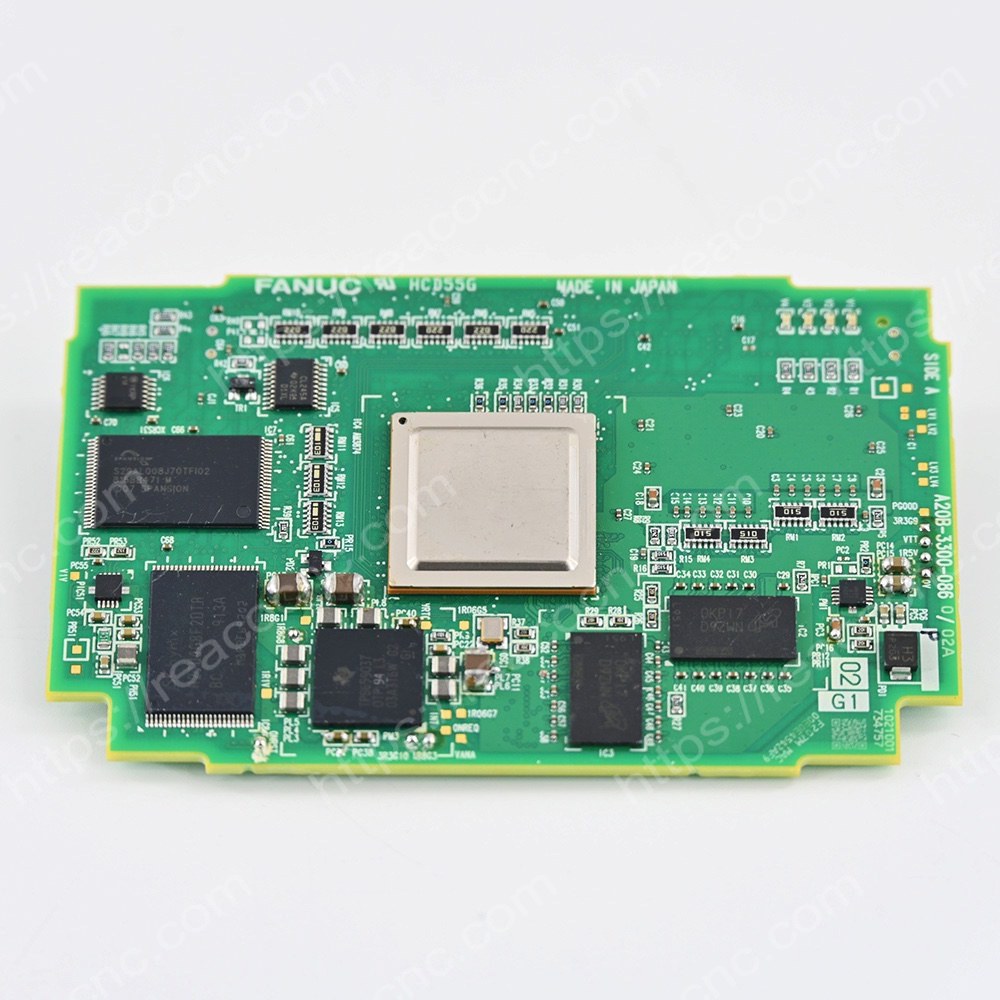 Buy FANUC A20B-3300-0860 System Graphics Board - Full front view - Repair Service available for A20B 3300 0860