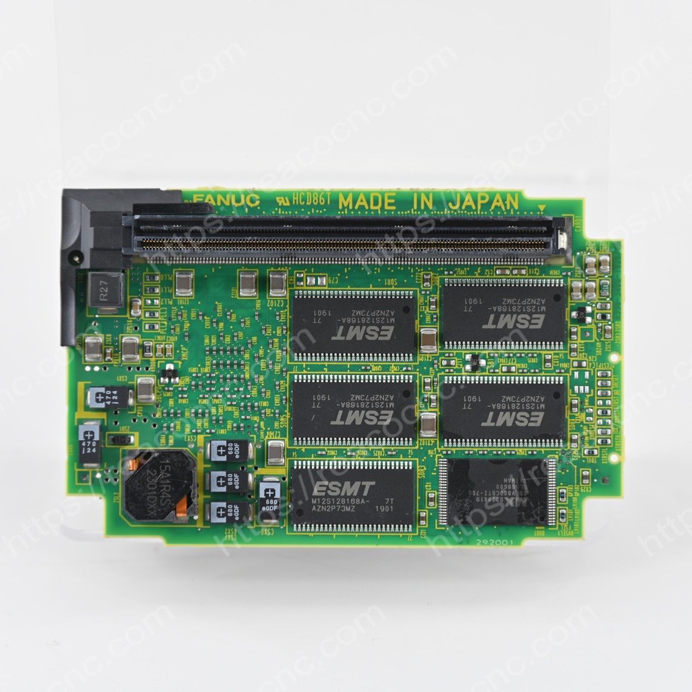 Back view of FANUC A20B-3400-0021 Robot 30IA System CPU Board - Buy/Repair unit A20B34000021