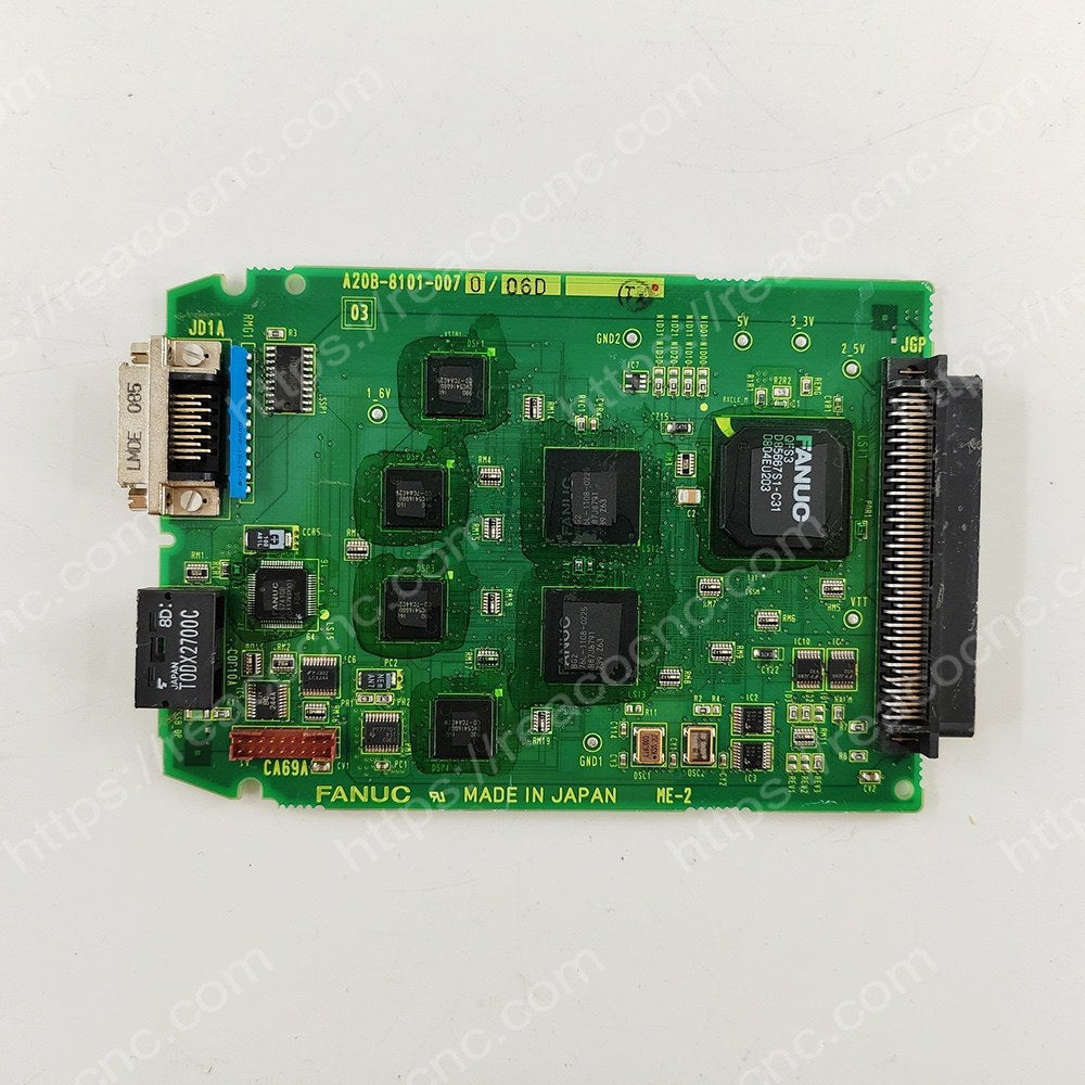 Buy FANUC A20B-8101-0070 Communication Board - Full front view - Repair Service available for A20B 8101 0070