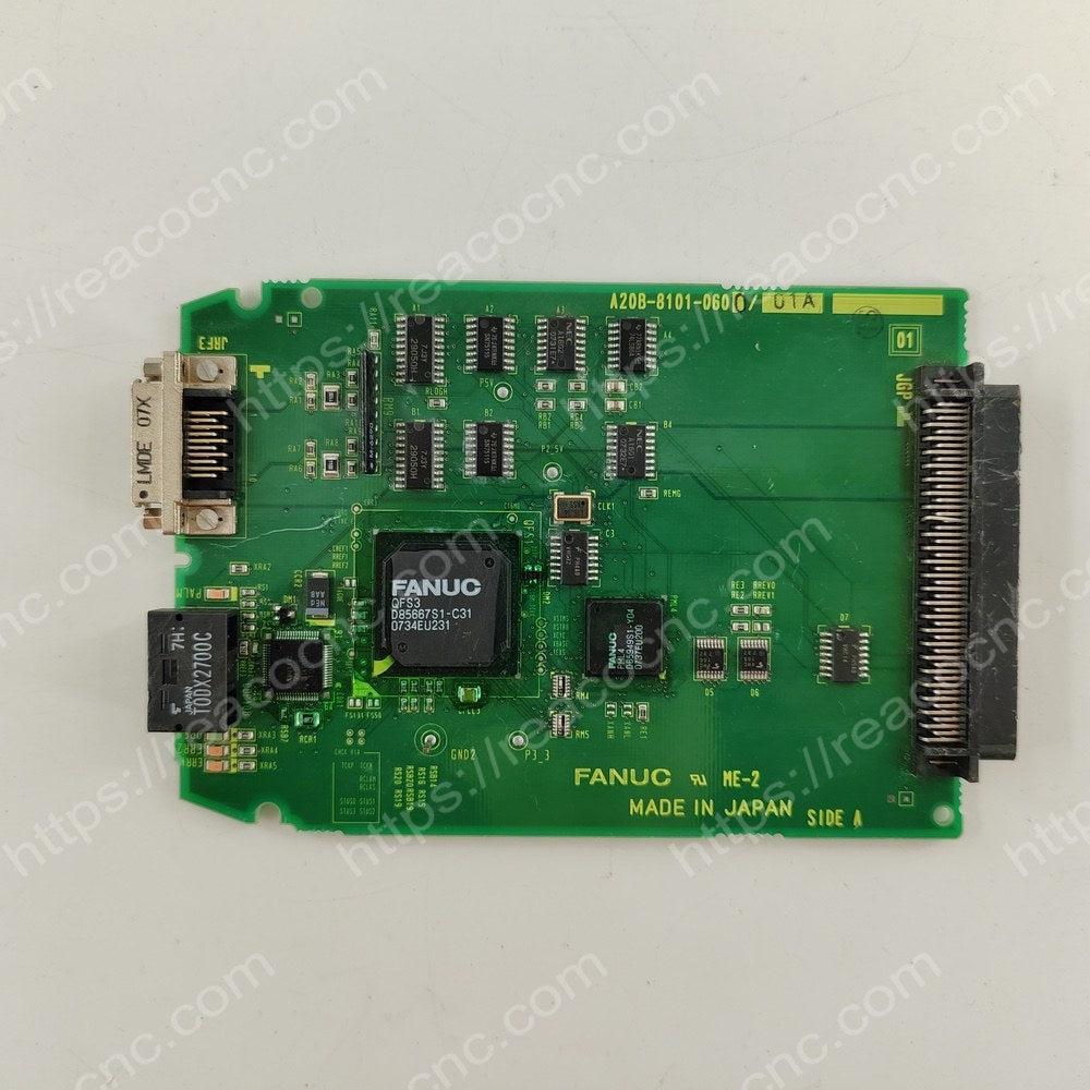 Buy FANUC A20B-8101-0600 Circuit Board - Full front view - Repair Service available for A20B 8101 0600