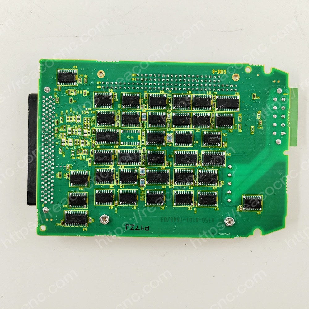 Back view of FANUC A20B-8101-0641 DeviceNet Communication Board - Buy/Repair unit A20B81010641