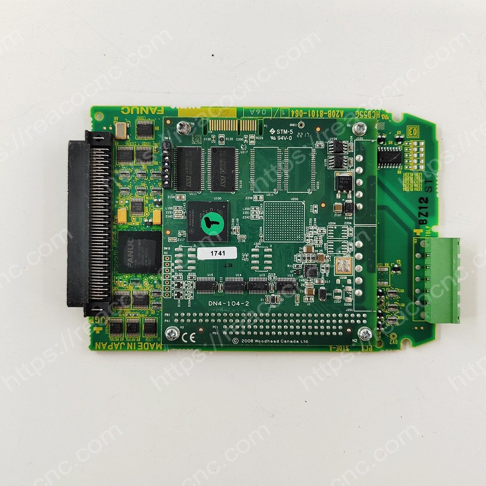 Buy FANUC A20B-8101-0641 DeviceNet Communication Board - Full front view - Repair Service available for A20B 8101 0641