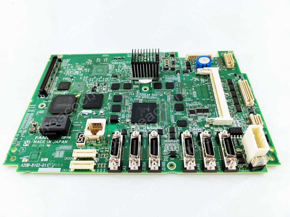 Buy FANUC A20B-8102-0118 MF/TF PLUS System Main Board - Full front view - Repair Service available for A20B 8102 0118