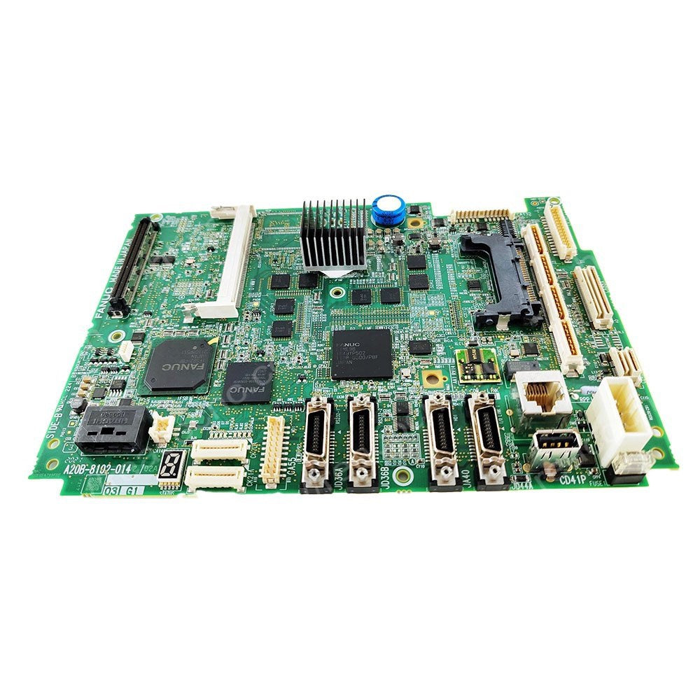 Buy FANUC A20B-8102-0142 Main Board - Full front view - Repair Service available for A20B 8102 0142