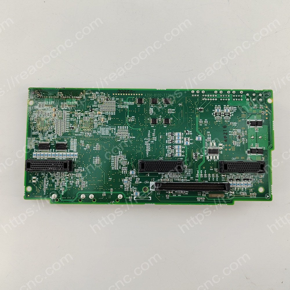 Back view of FANUC A20B-8102-0320 Robot 30iB PLUS Drive Board - Buy/Repair unit A20B81020320