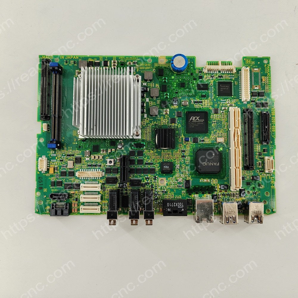 Buy FANUC A20B-8201-0407 System Main Board - Full front view - Repair Service available for A20B 8201 0407