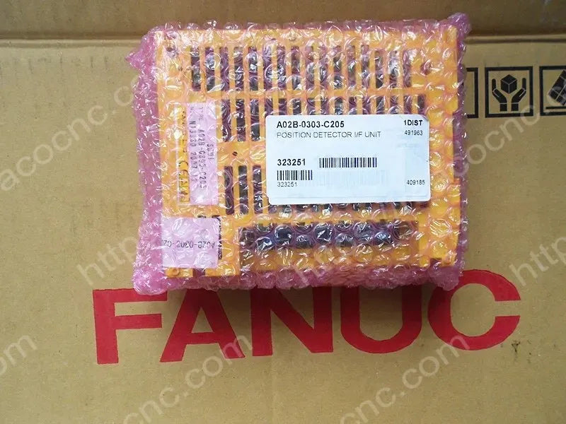 FANUC A02B-0303-C205 SDU1 four-axis detector interface unit main view