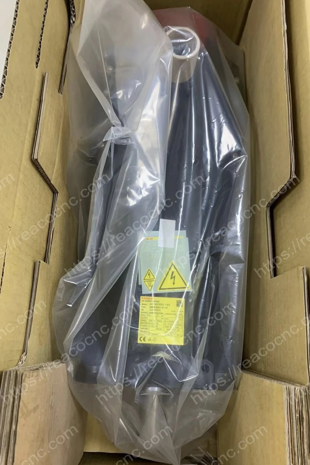 FANUC A06B-0257-B110 αiF 40/3000 9kW servo motor