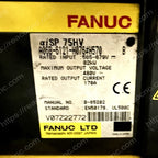 FANUC A06B-6121-H076#H570 spindle amplifier model nameplate