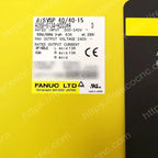 FANUC A06B-6134-H203#A Type A model and rating nameplate
