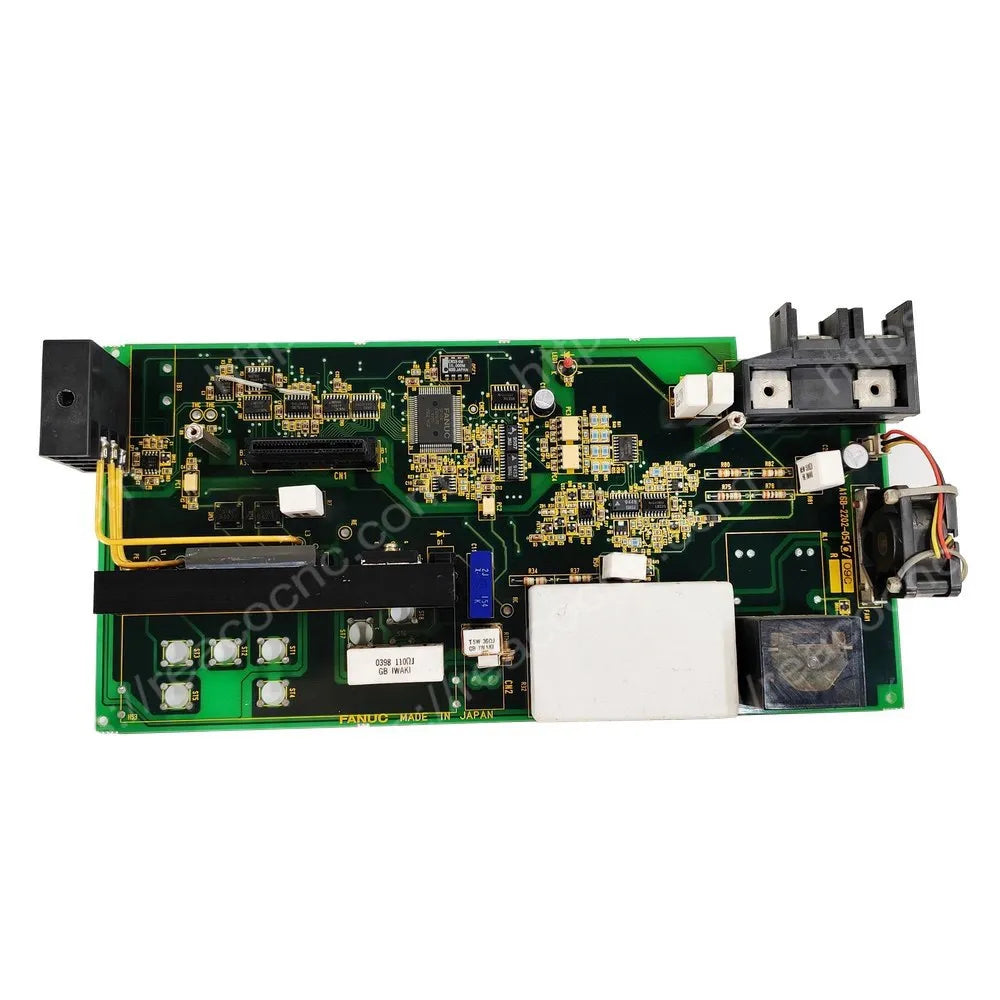 FANUC A16B-2202-0540 PSMR-1 power supply wiring PCB main view