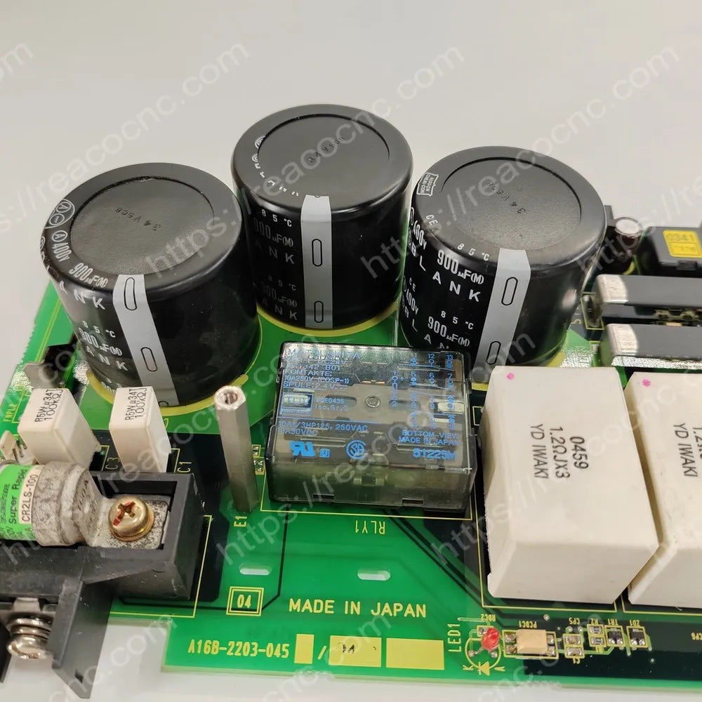 FANUC A16B-2203-0452 power board model and revision marking