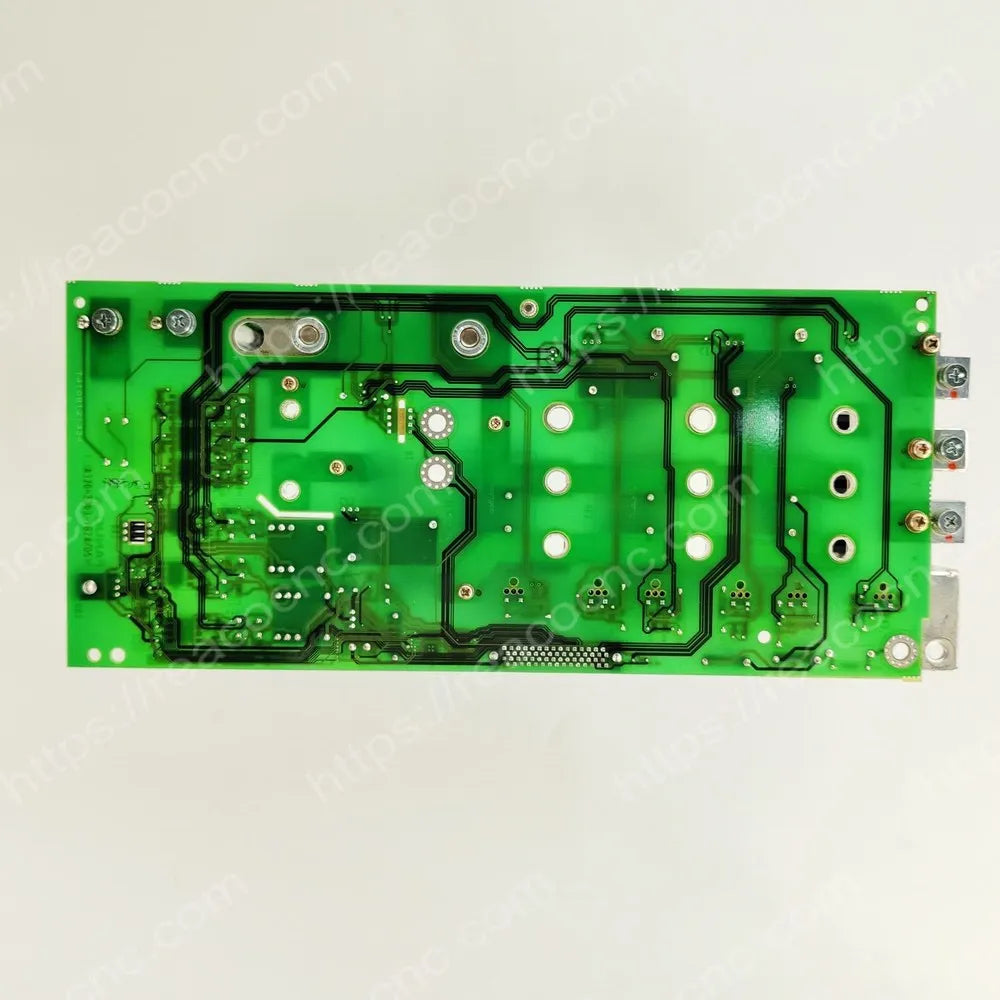 FANUC A16B-2203-0623 spindle power PCB rear solder view