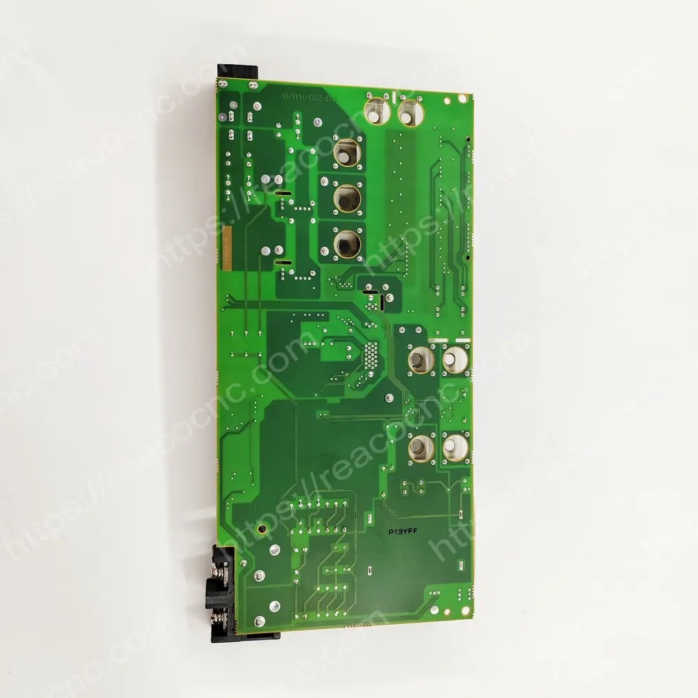 FANUC A16B-2203-0640 power supply wiring PCB rear view