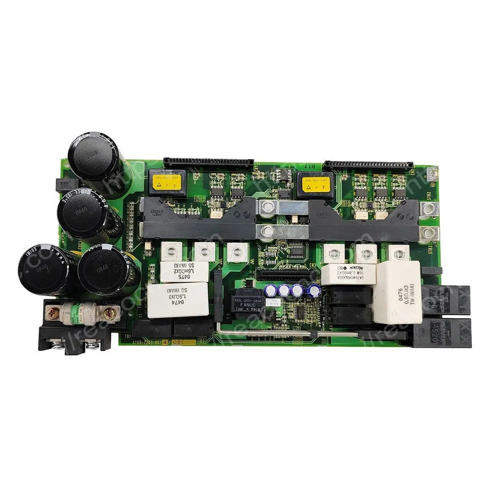 FANUC A16B-2203-0674 alpha iSV80/160 servo wiring PCB main view