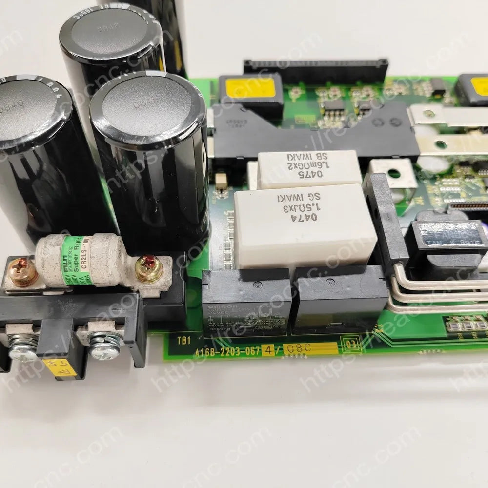 FANUC A16B-2203-0674 PCB model and revision label