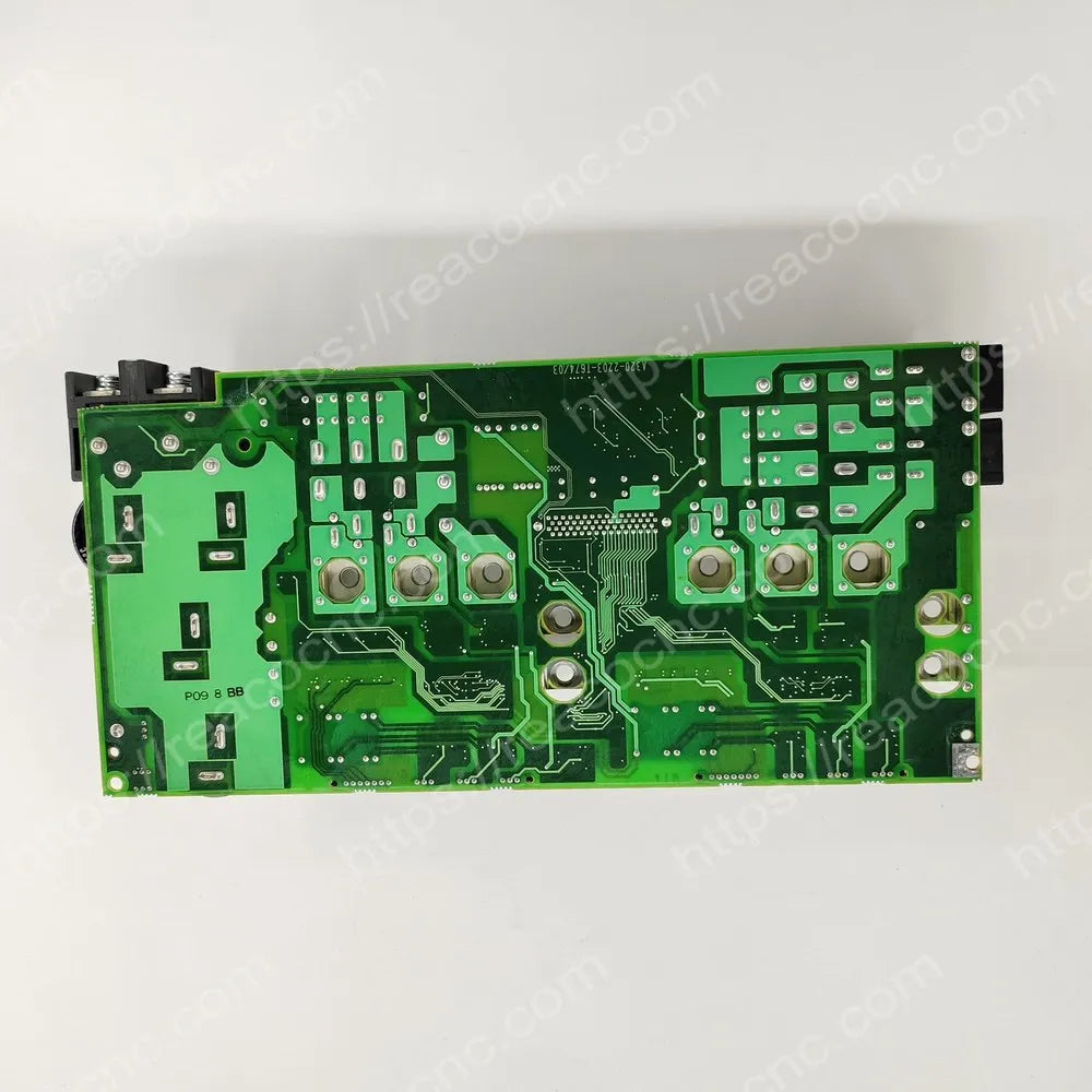 FANUC A16B-2203-0674 servo wiring PCB rear view