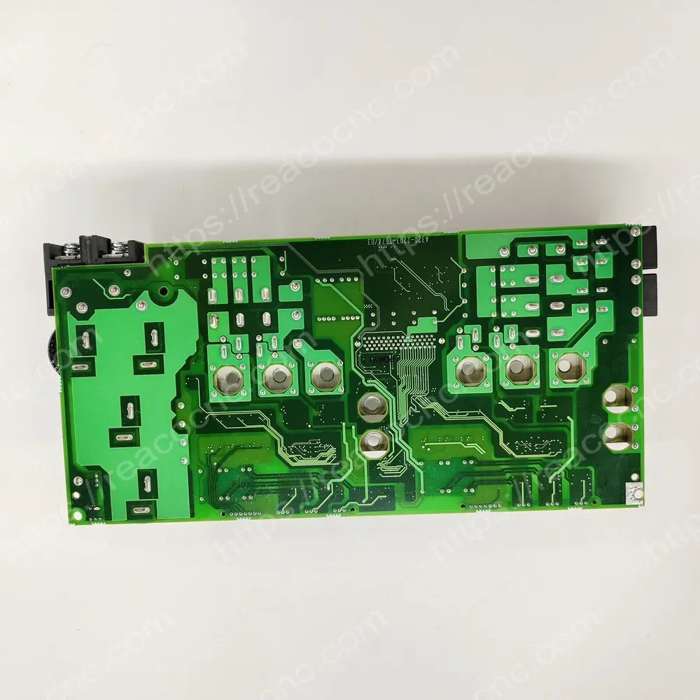 FANUC A16B-2203-0675 servo wiring PCB rear view