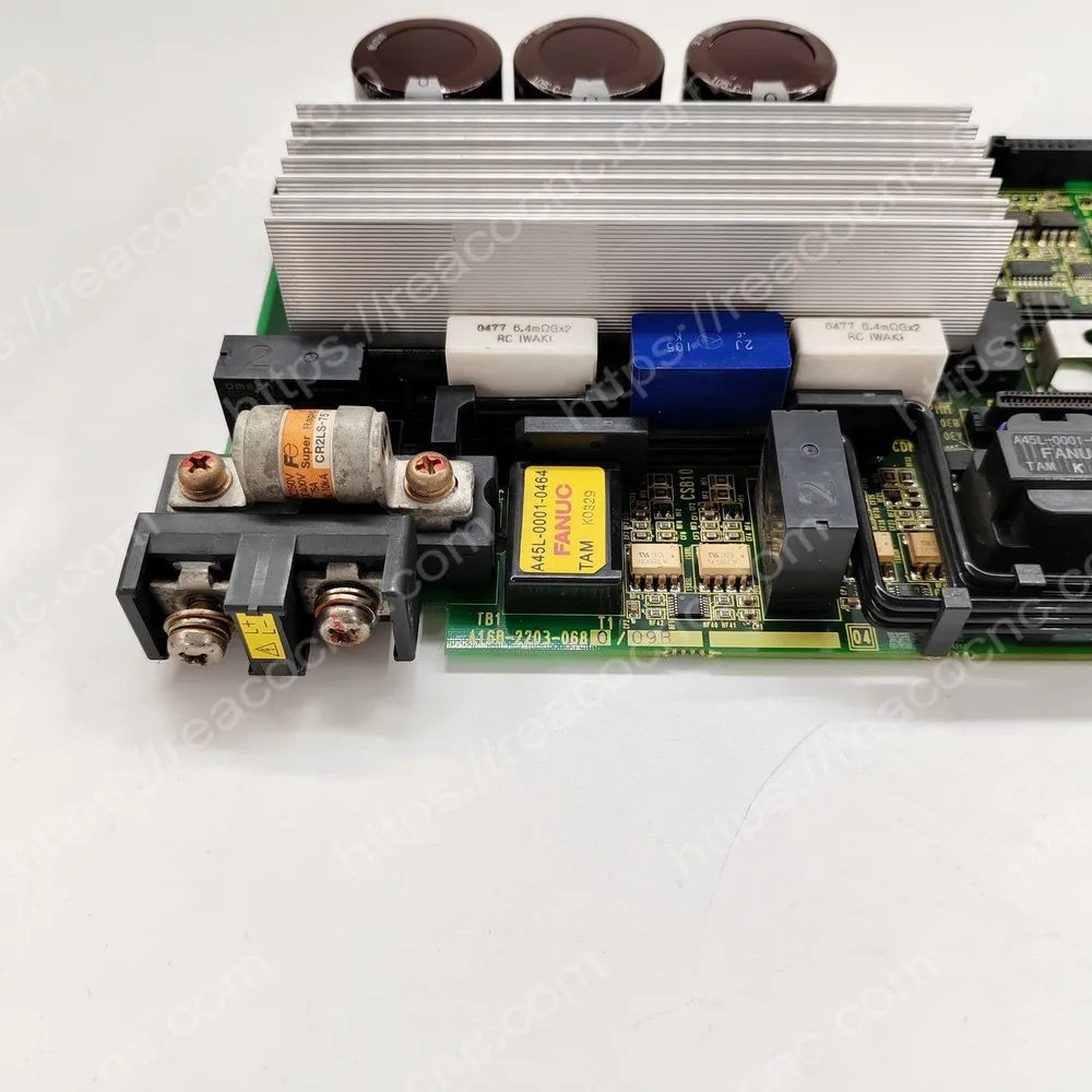 FANUC A16B-2203-0680 PCB model and revision label