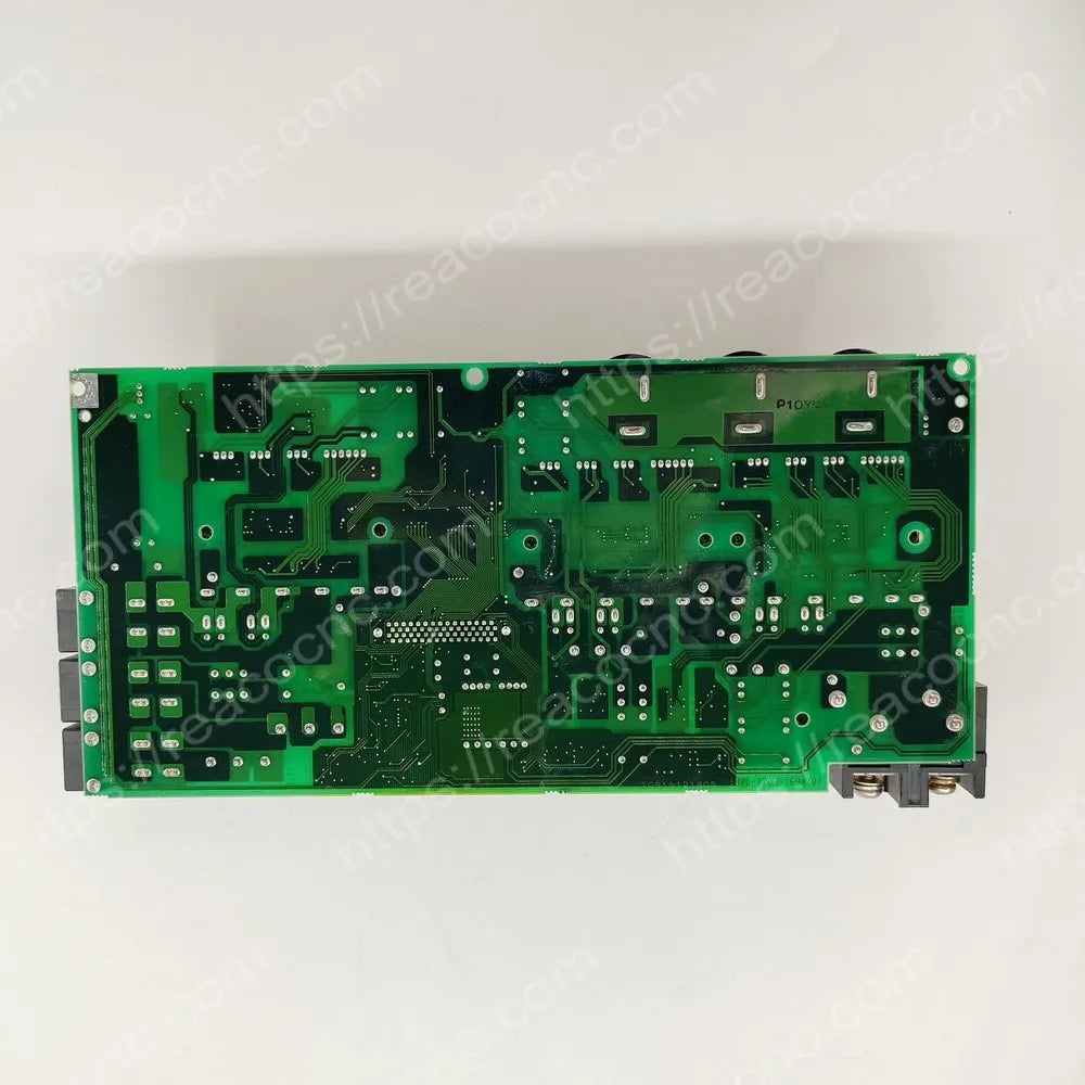 FANUC A16B-2203-0698 servo wiring PCB rear view