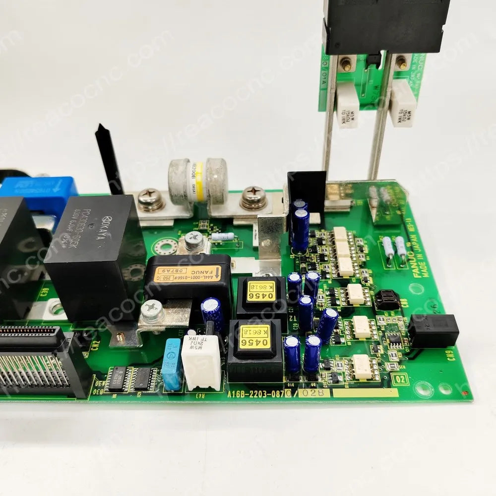FANUC A16B-2203-0870 power PCB part number label