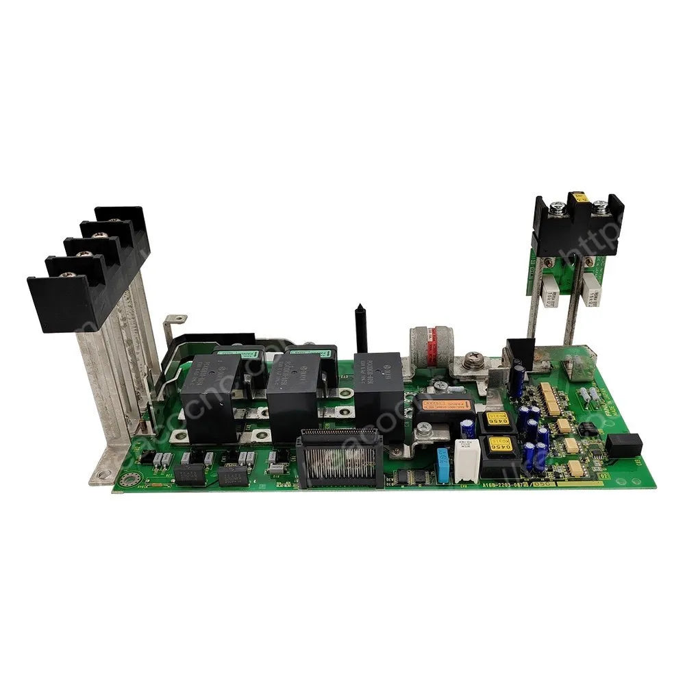 FANUC A16B-2203-0875 αiSV360 servo amplifier power PCB main view