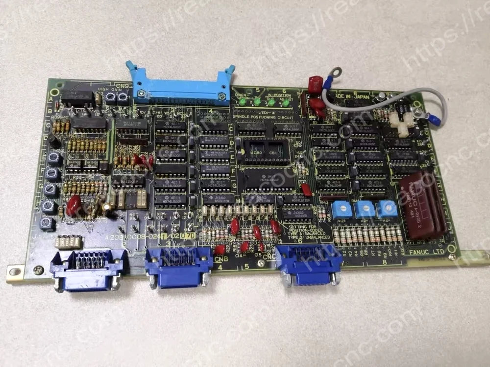 FANUC A20B-0008-0241 spindle orientation PCB main view