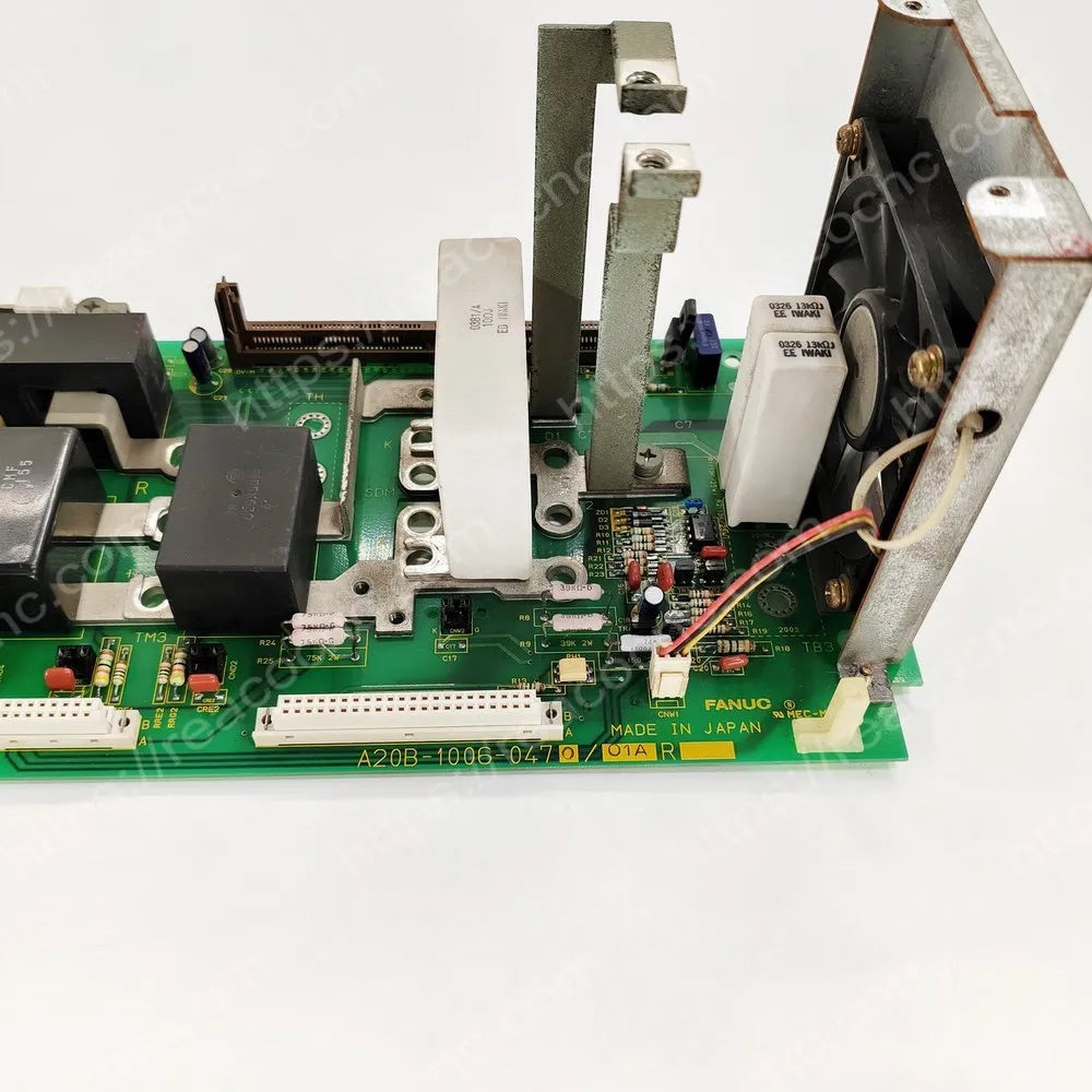 FANUC A20B-1006-0470 power PCB model and revision label