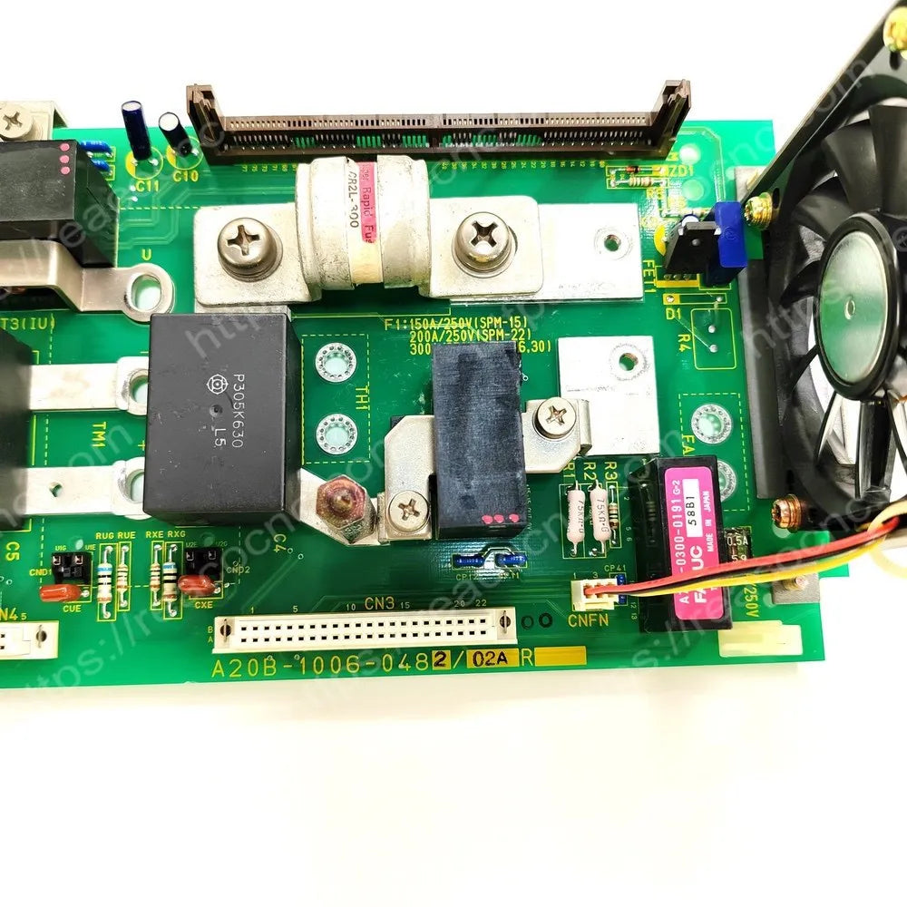 FANUC A20B-1006-0482 wiring board model and revision label