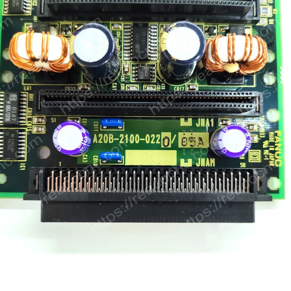 FANUC A20B-2100-0220 backplane model and revision label