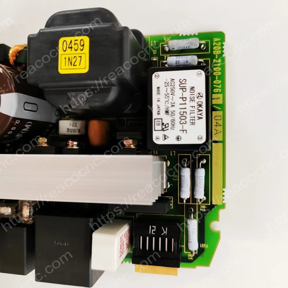 FANUC A20B-2100-0761 control PCB model and revision label