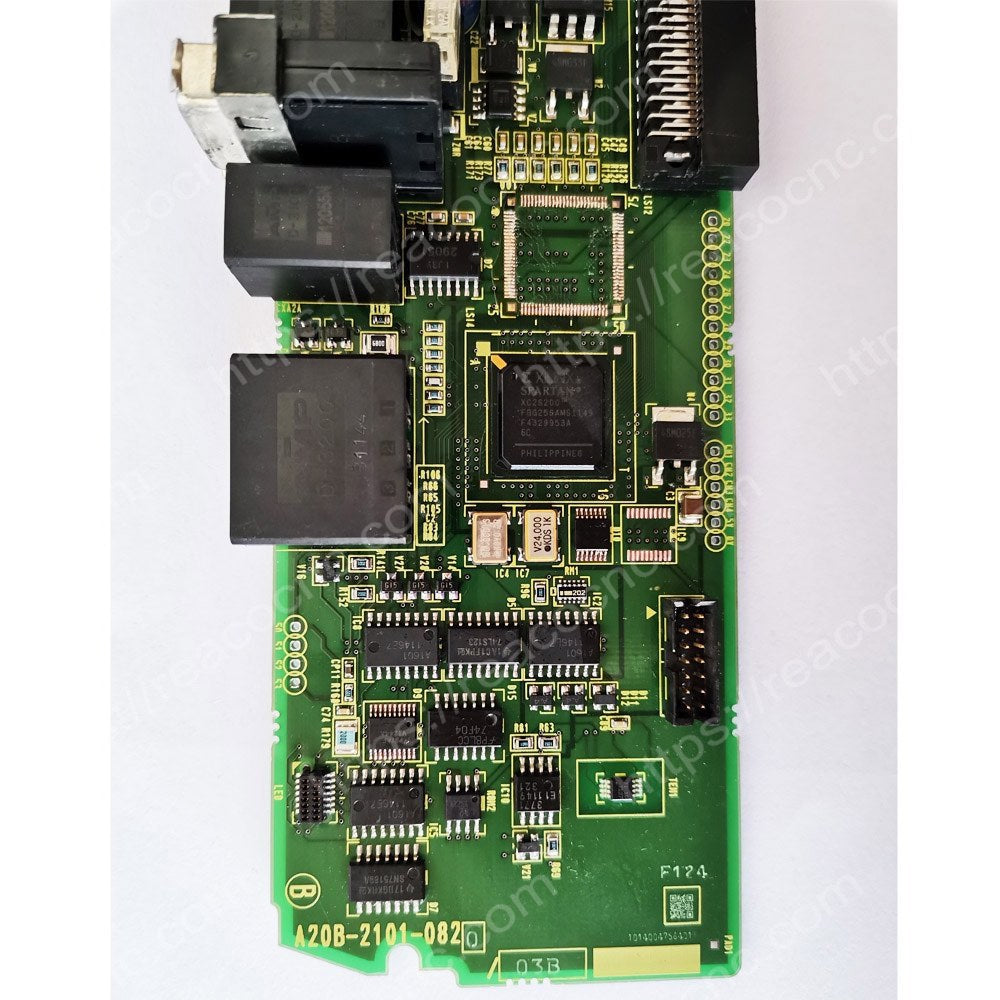 FANUC A20B-2101-0820 control power board model label view