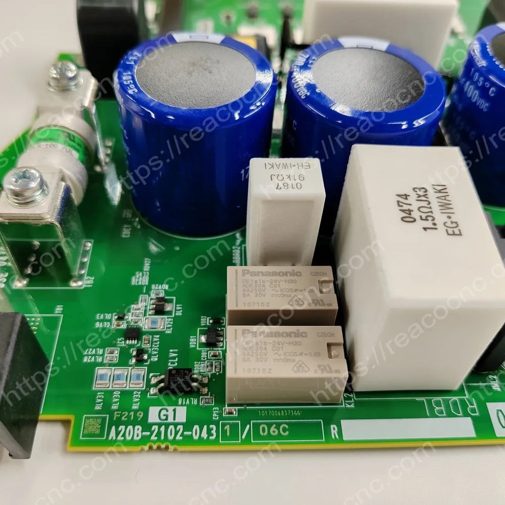 FANUC A20B-2102-0431 PCB model and revision label