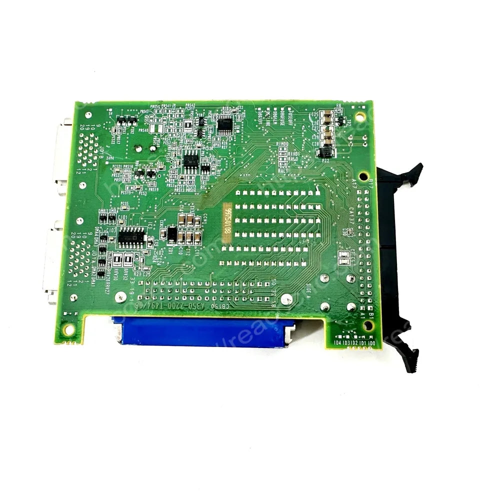 FANUC A20B-2200-0490 I/O PCB rear solder-side view