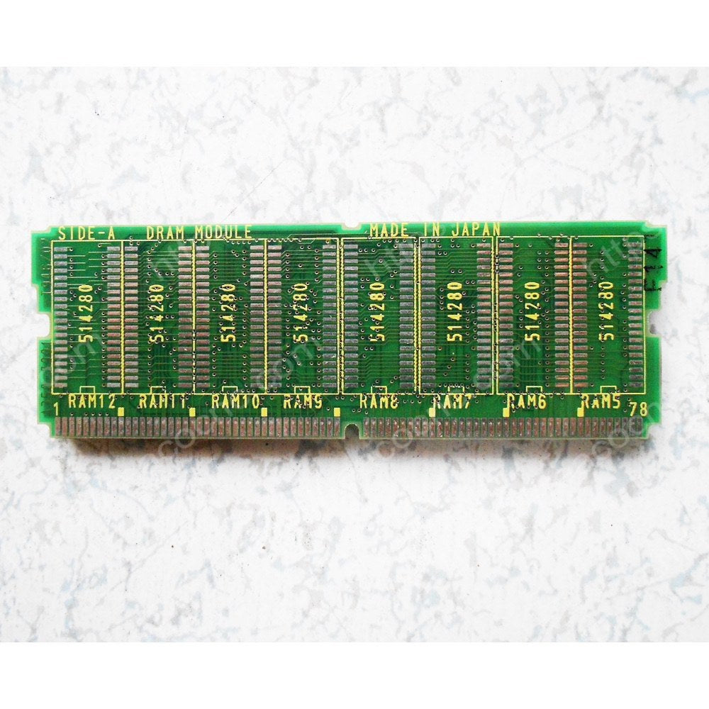FANUC A20B-2901-0942 DRAM memory module back view