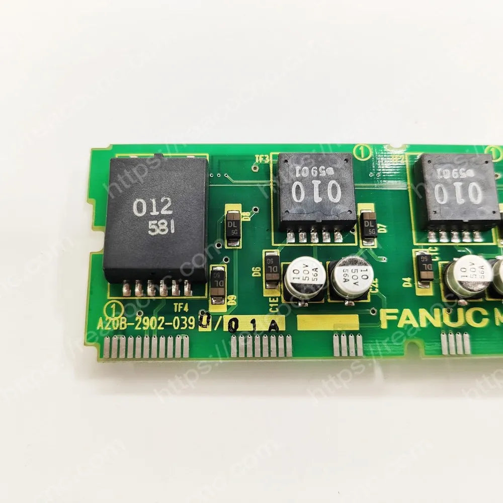 FANUC A20B-2902-0390 driver board model and revision label