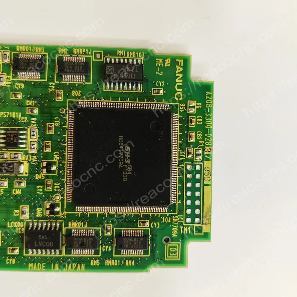 FANUC A20B-3300-0283 display control card model label