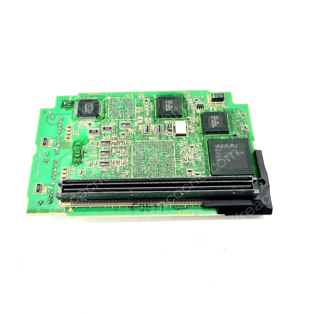 FANUC A20B-3300-0443 circuit board rear solder-side view