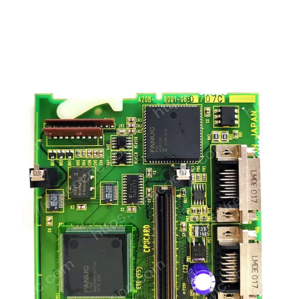 FANUC A20B-8001-0630 Sub-CPU board model and revision label