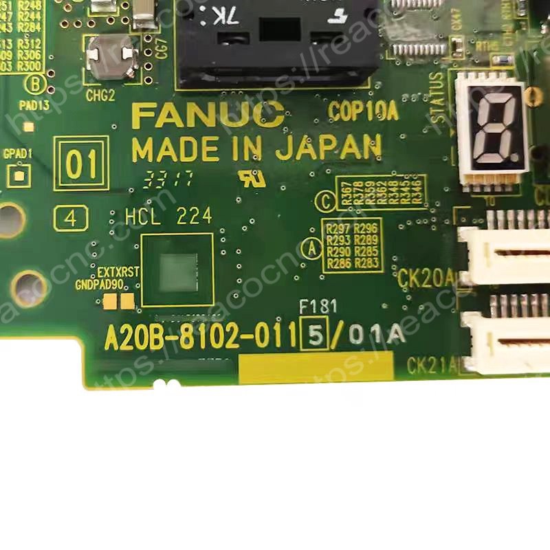 FANUC A20B-8102-0115 PCB board model label view