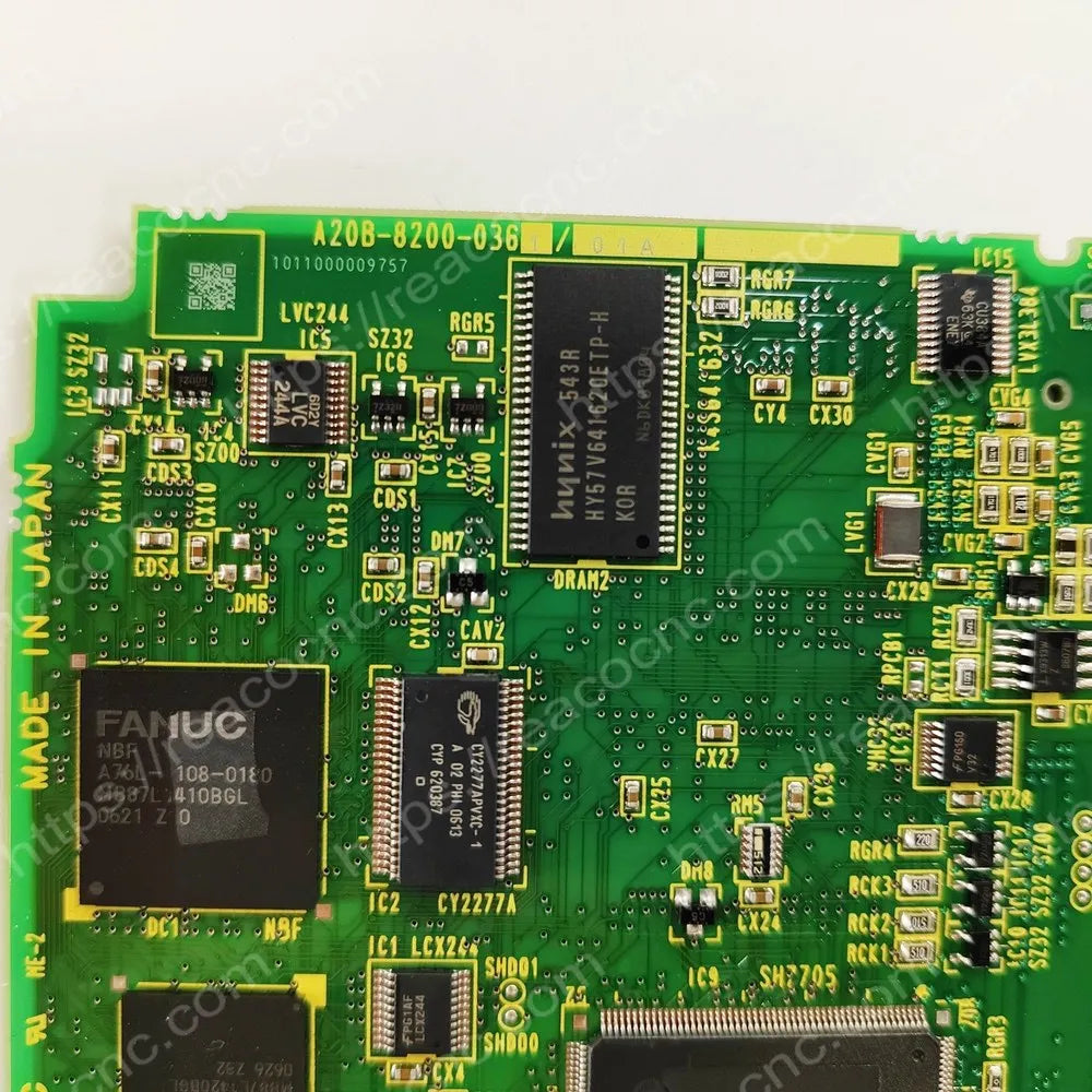 FANUC A20B-8200-0361 axis display card model label