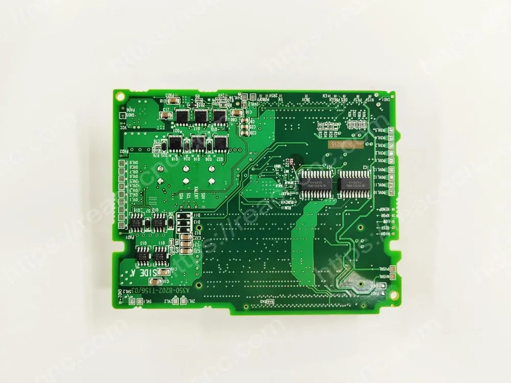 FANUC A20B-8202-0150 rear PCB and solder condition