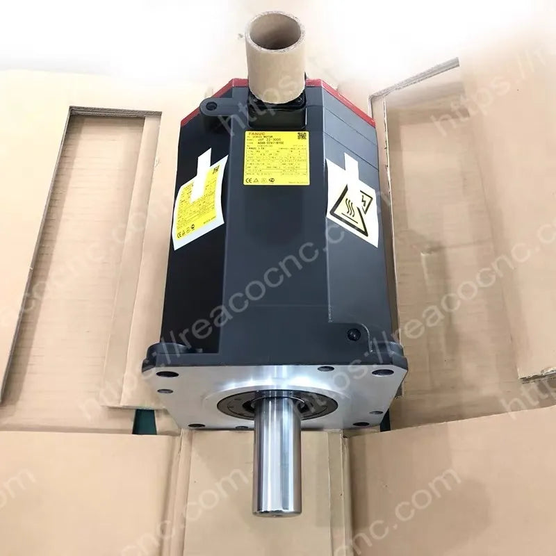 FANUC αiF 22/3000 smooth straight motor shaft detail
