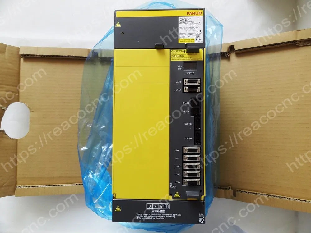 FANUC αiSP 26-B spindle amplifier front panel view