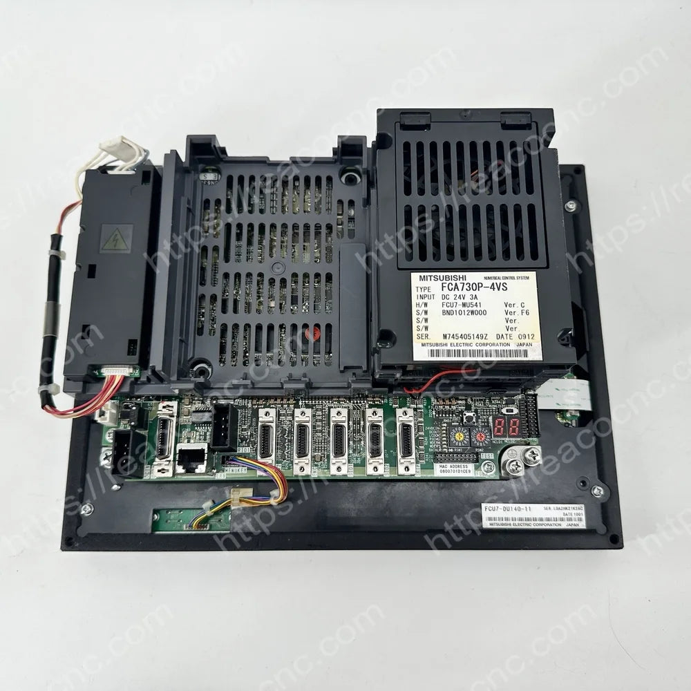 FCA730P-4VS Mitsubishi CNC controller rear panel view