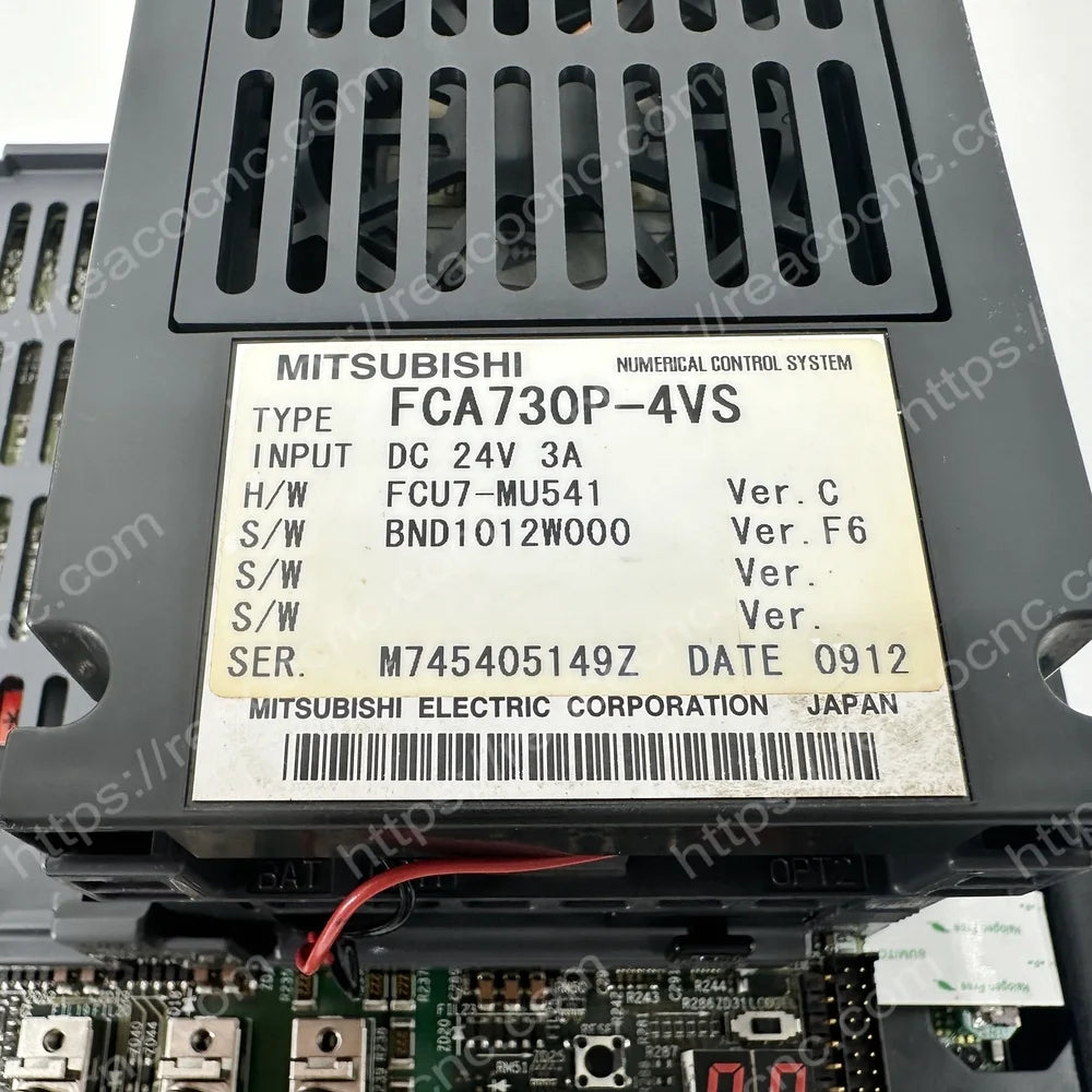 FCA730P-4VS Mitsubishi numerical control system model label