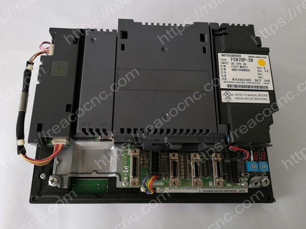 Back view of Mitsubishi FCA70P-2B System - Buy/Repair unit FCA70P-2B